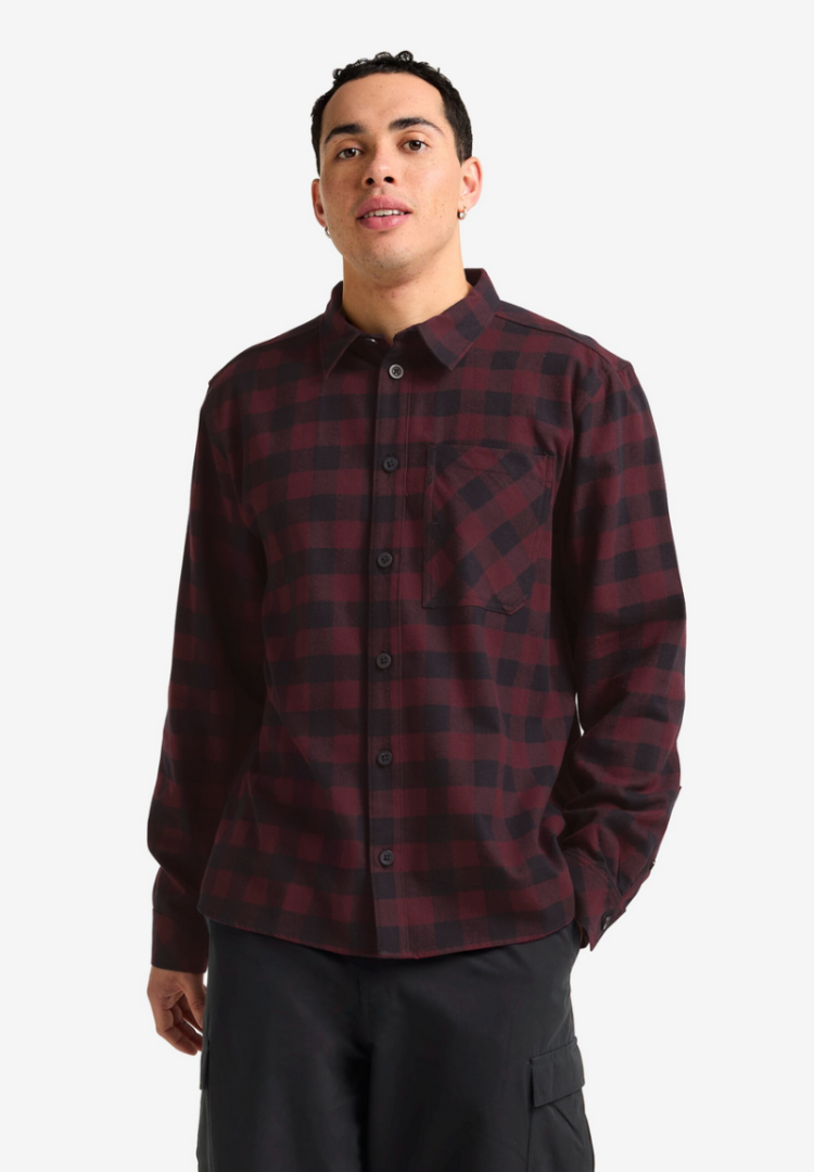 Lite Flannel Shirt Men T0378 Check Ama