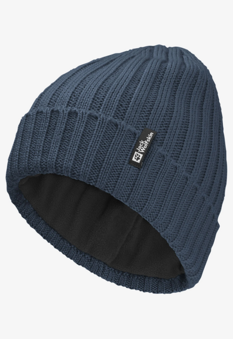 Rib Knit Beanie C0412 Midnight Sky
