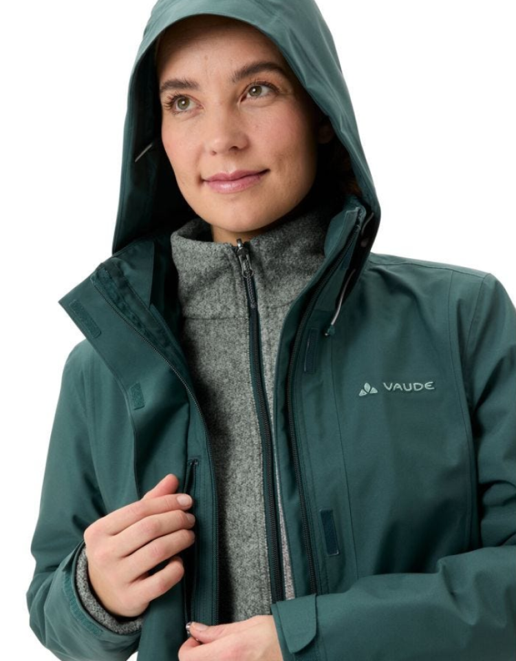 Wo Idris 3in1 Parka IV 050 Deep Pond