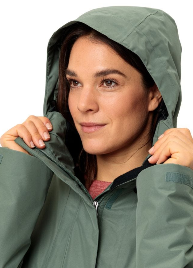 Wo Rosemoor Padded Jacket II 123 agave