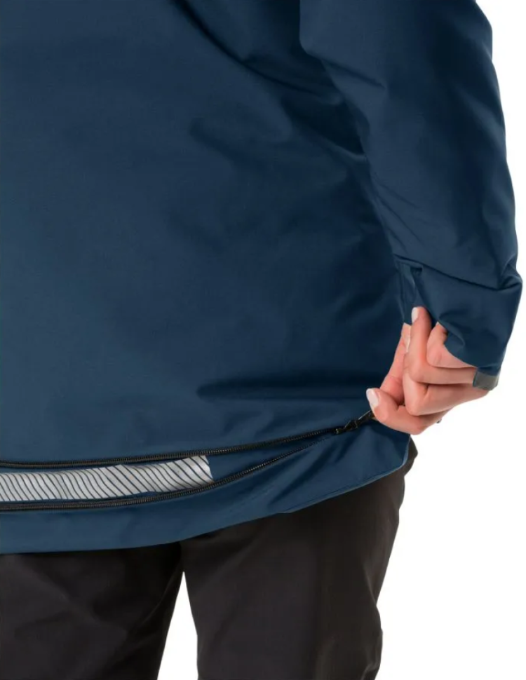 Wo Cyclist Warm Rain Jacket 179 dark sea