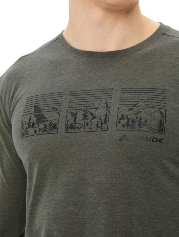 Me Rosemoor LS T-shirt III 161 khaki