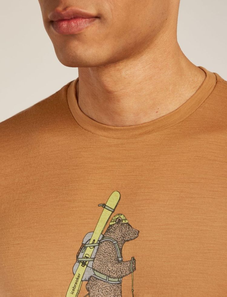 Me Tech Lite SS Tee Bear Tour 0GR Trail