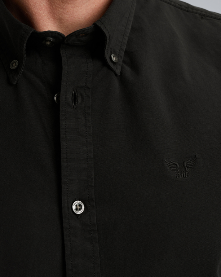 hemd LM NOOS afgewassen 999 Black