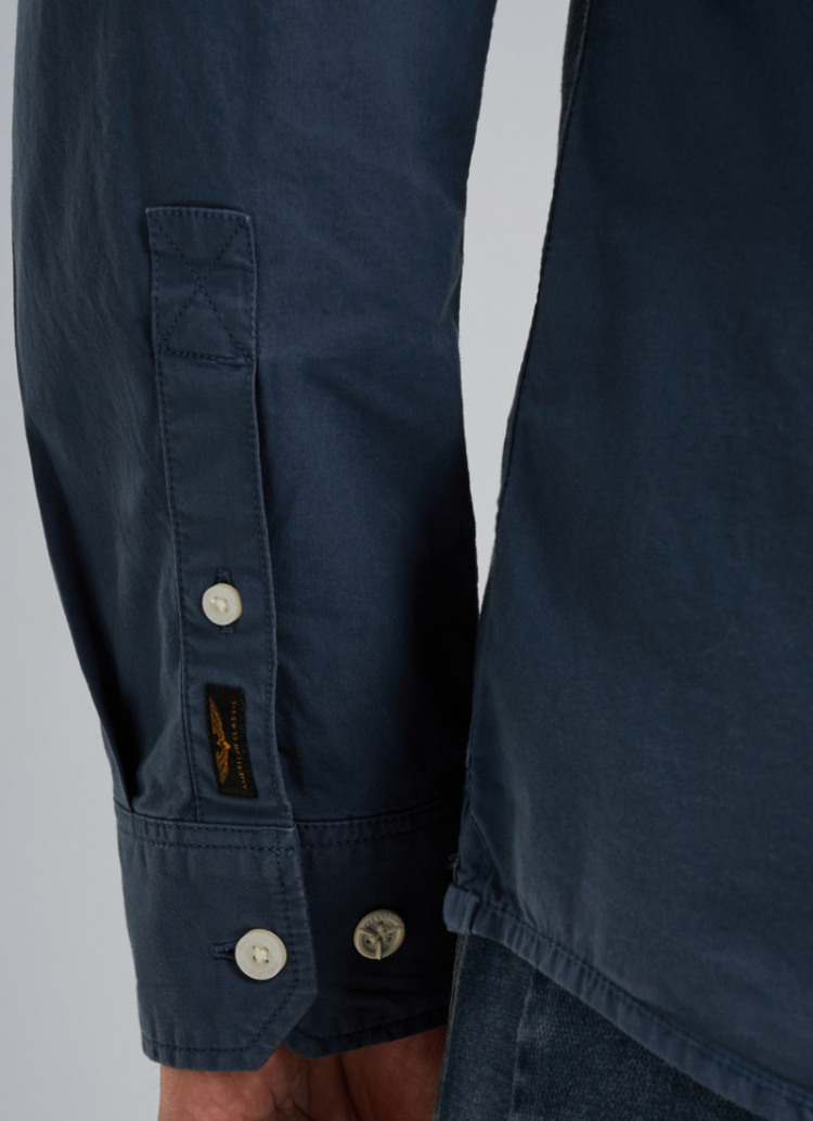 hemd LM NOOS afgewassen 5056 Dark Denim