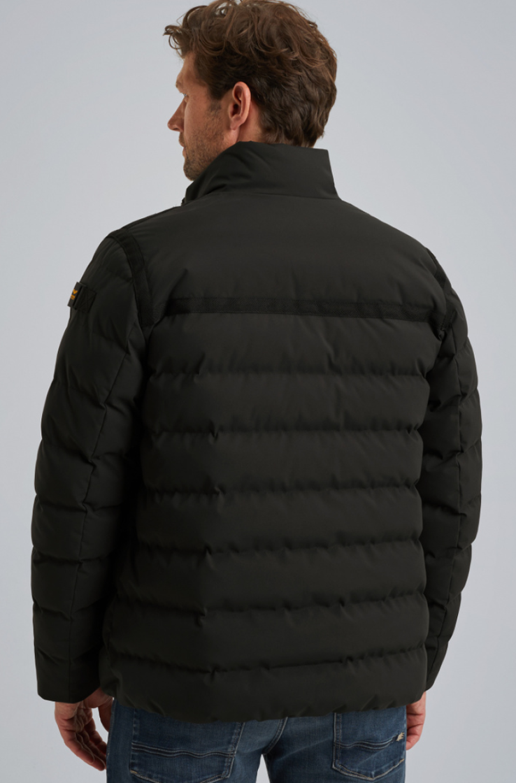 Jas dikker doorstikt zonder kap FREIGHTYET Perfor 9067 Jet Black