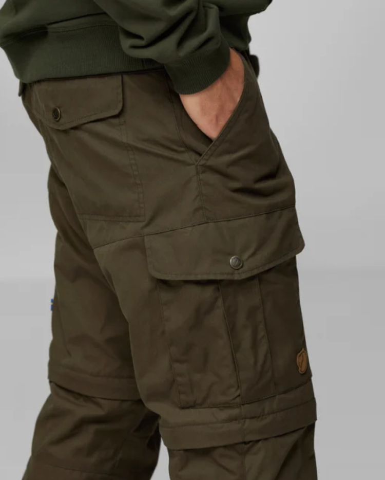 Karl Pro Zip-Off Trousers Men 633 dark olive