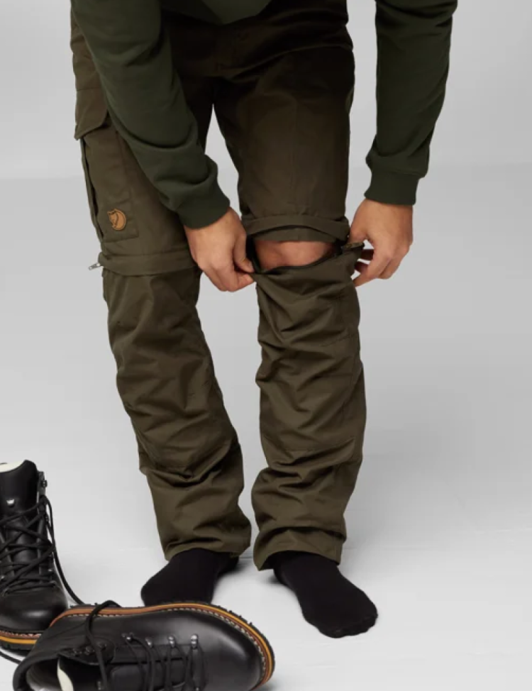 Karl Pro Zip-Off Trousers Men 633 dark olive