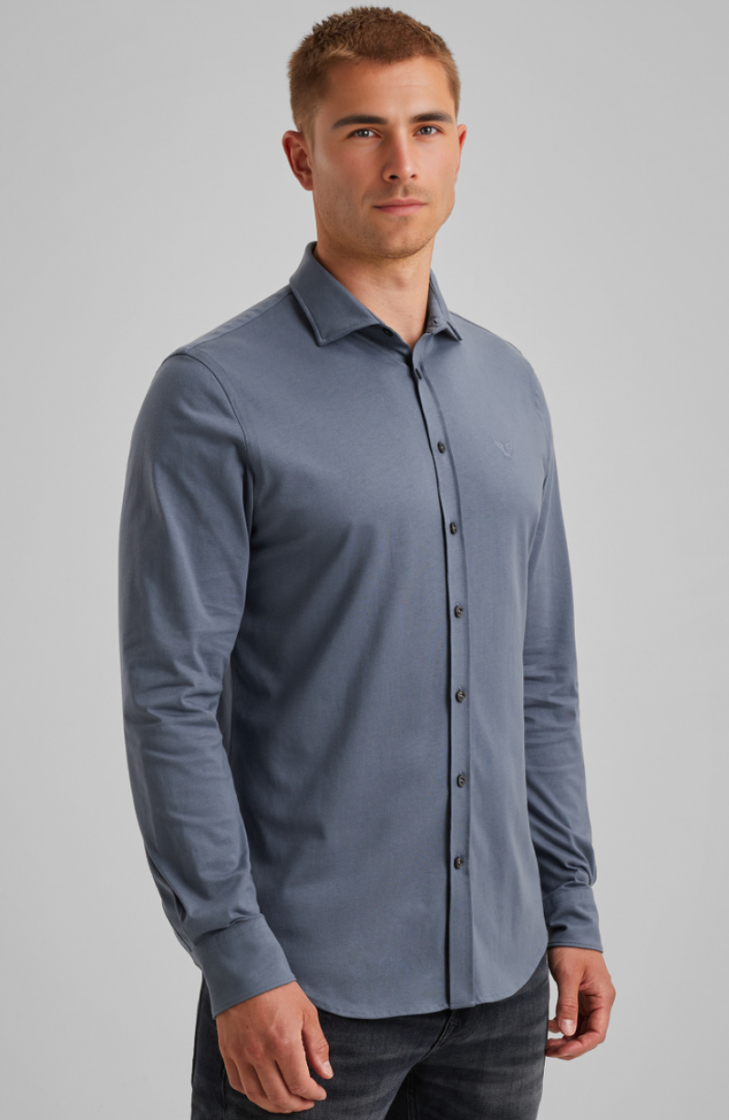 Hemd stretch effen 5301 vintage in
