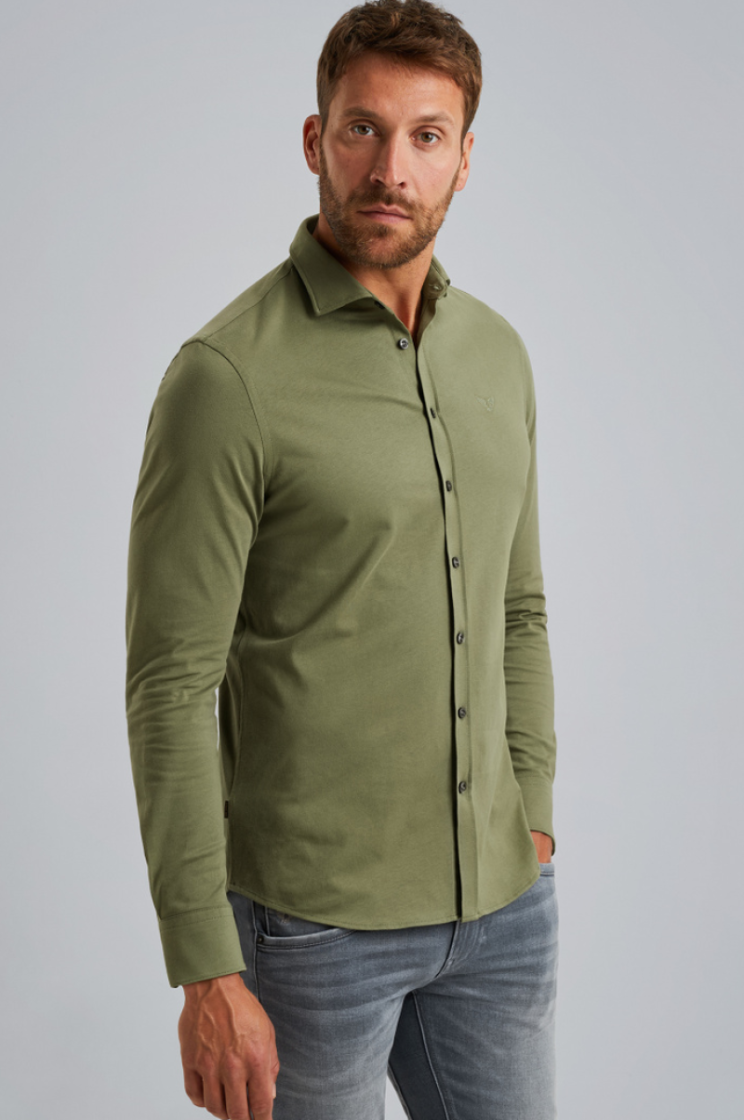 Hemd stretch effen 6213 four leaf 