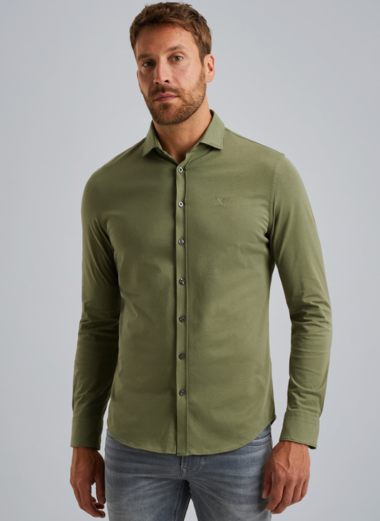 Hemd stretch effen 6213 four leaf 
