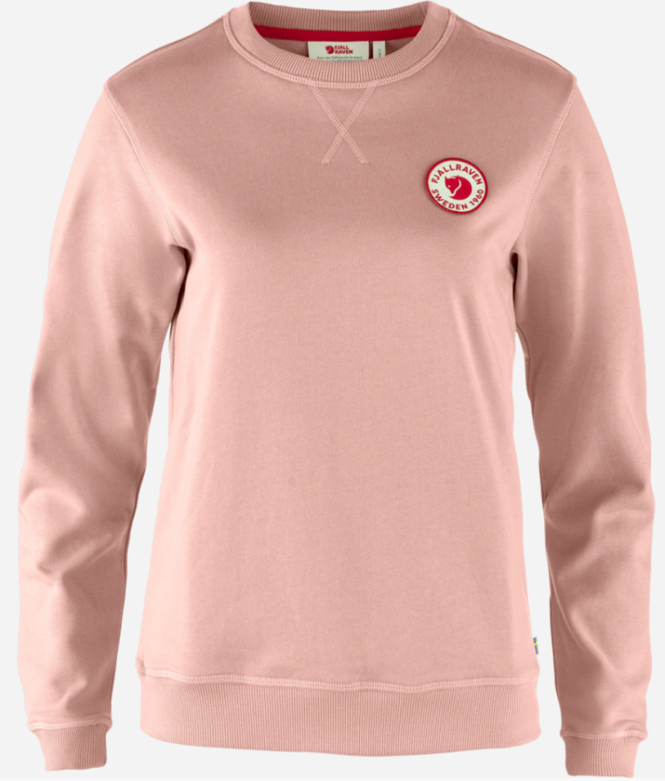 1960 Logo Badge Sweater Women 302 Chalk Rose