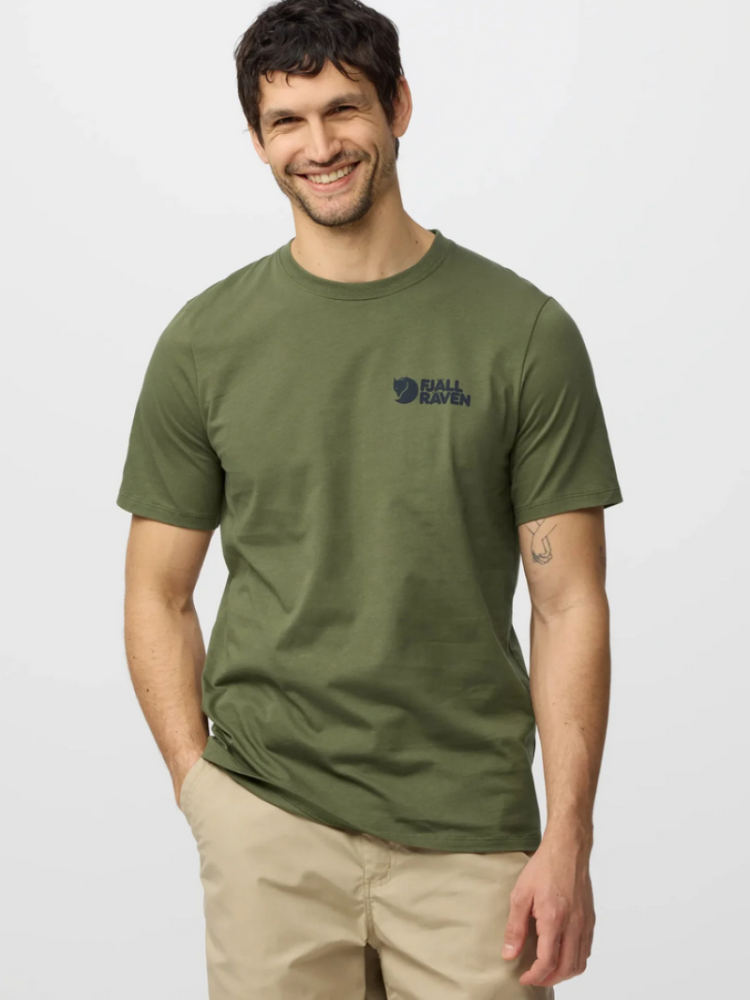 Swedish Forest T-shirt Men (m backprint) 620 green