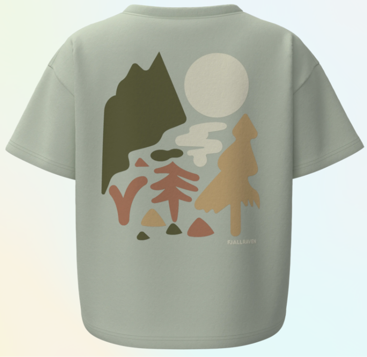 Forest Walk T-shirt Women 637 Soft Jade