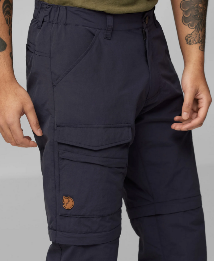 Travellers MT Zip-off Trousers Men 555 dark navy