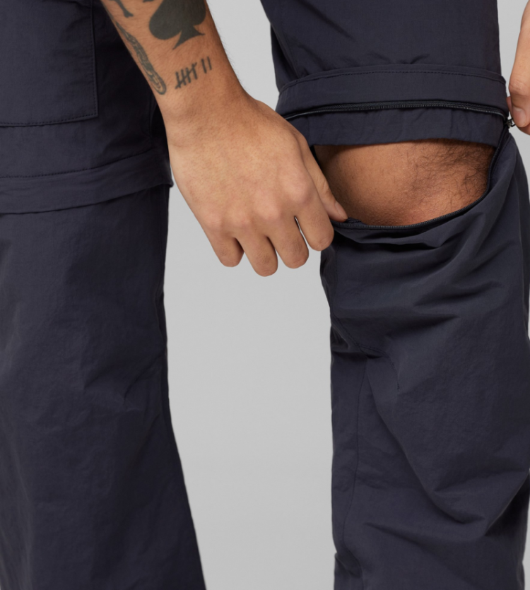 Travellers MT Zip-off Trousers Men 555 dark navy