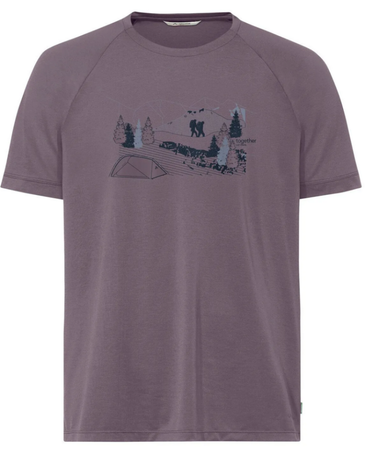 Me Gleann T-shirt II 094 purple ash