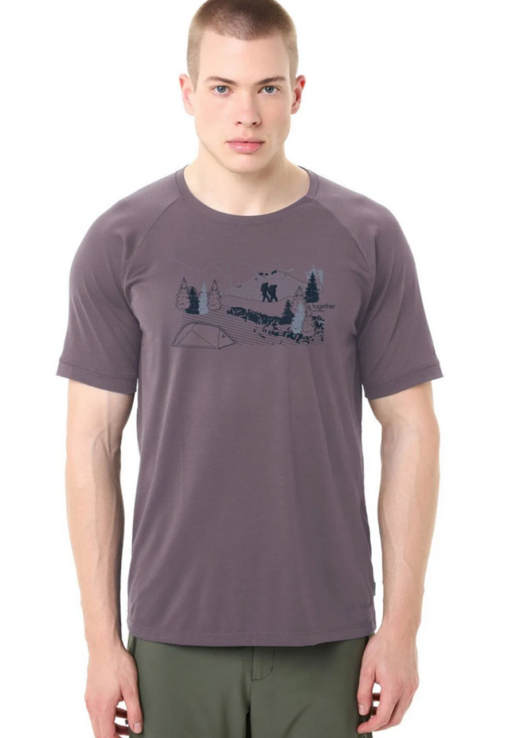 Me Gleann T-shirt II 094 purple ash