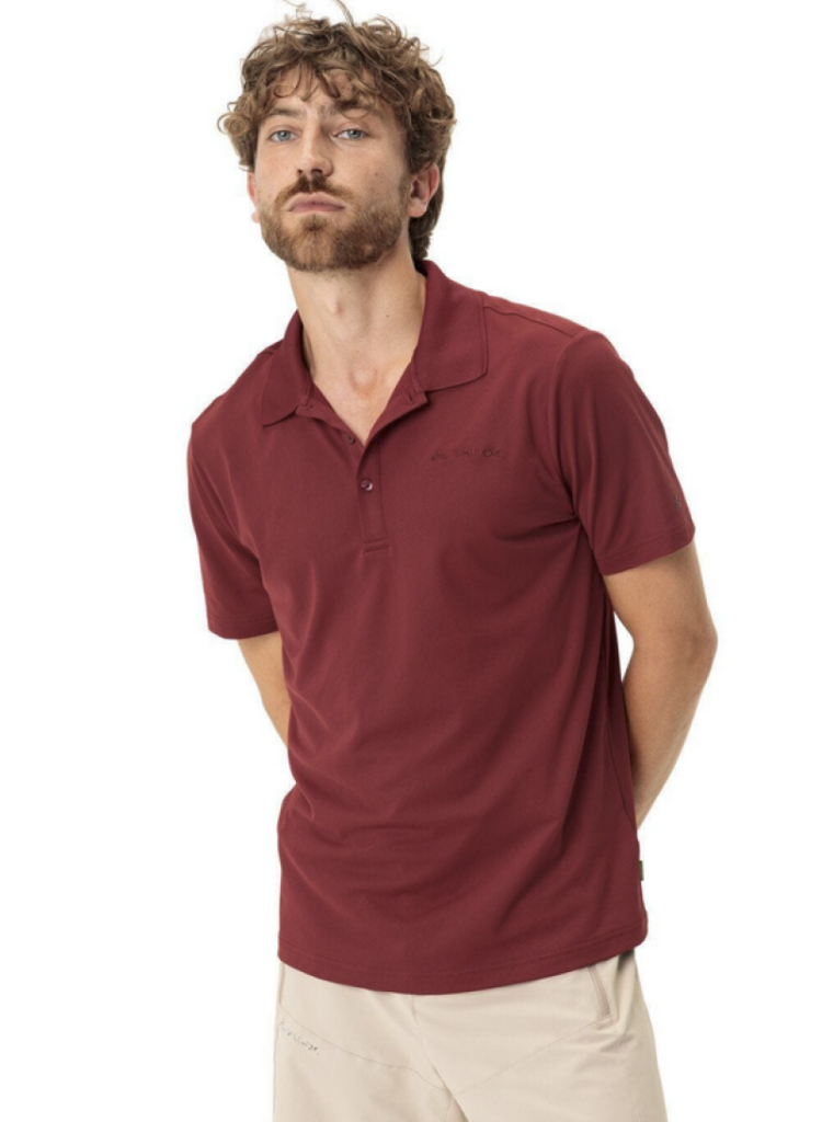 Me Essential Polo Shirt 007 carmine