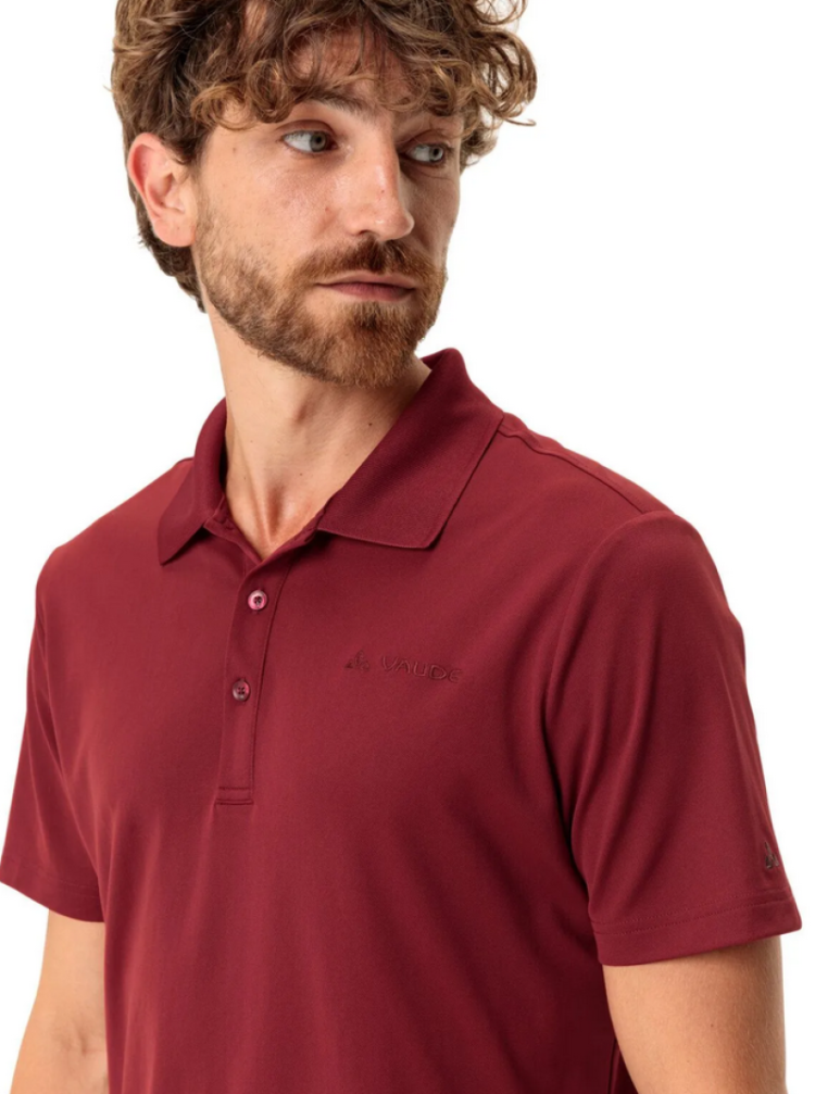 Me Essential Polo Shirt 007 carmine