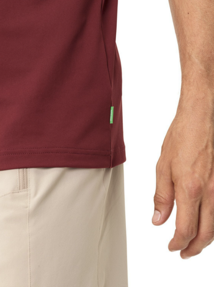 Me Essential Polo Shirt 007 carmine