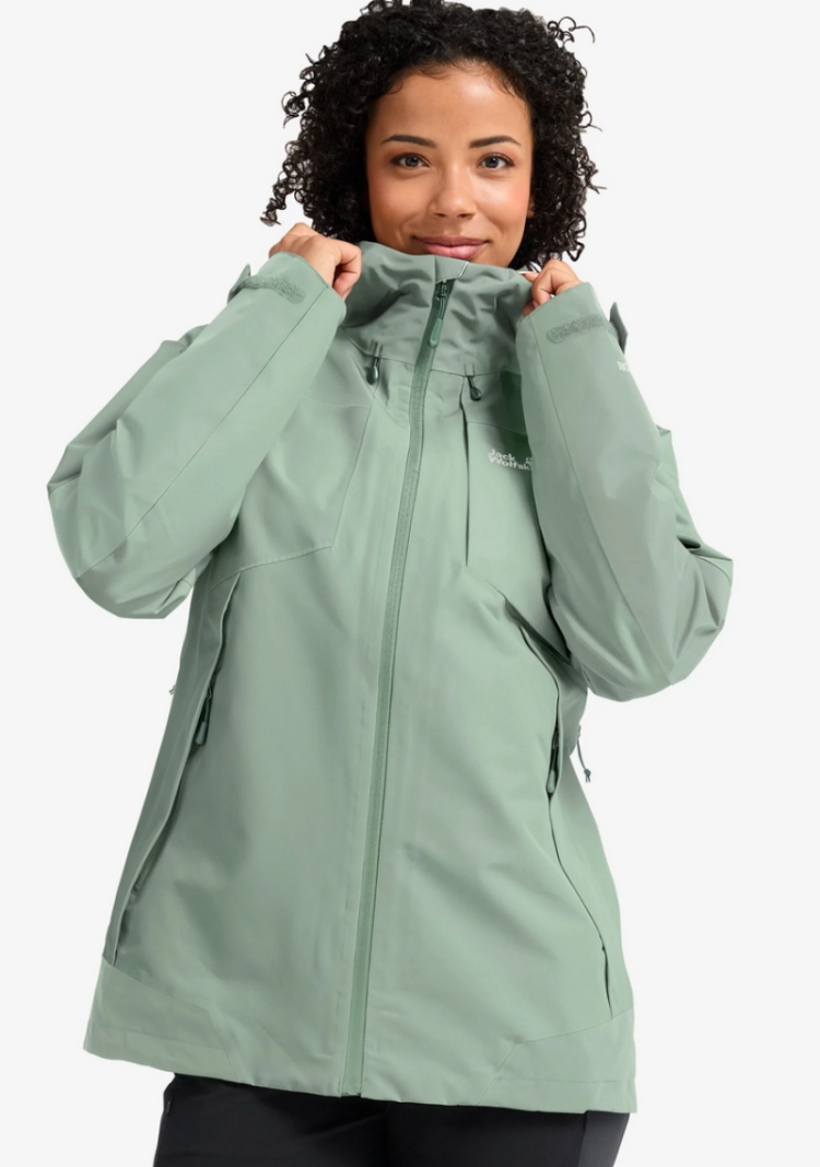 Flextrail 2L Jacket Wo E0272 Green Zinnia