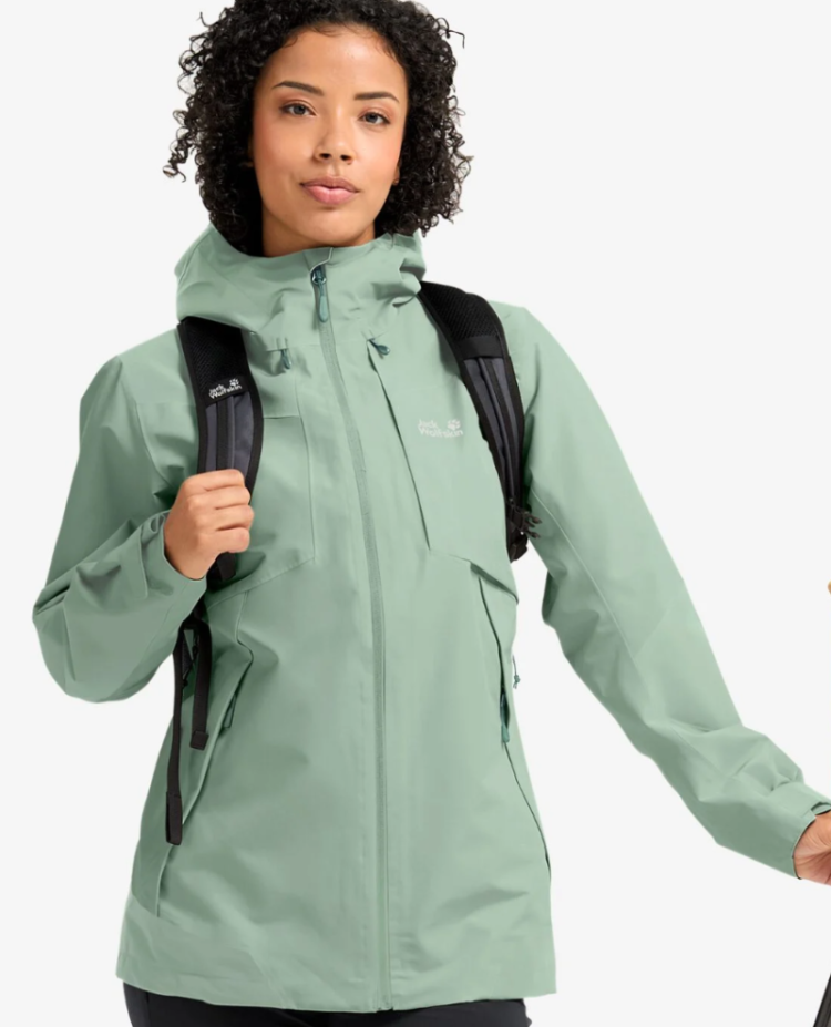 Flextrail 2L Jacket Wo E0272 Green Zinnia