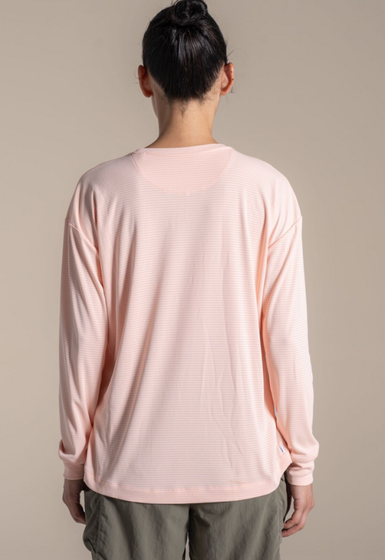 NosiLife SolarShield+ Long Sleeved T-shirt Women 1SJ Sherbert