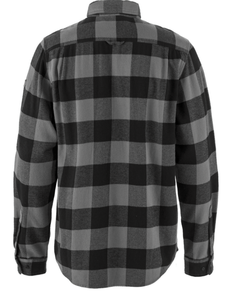 Ovik Heavy Flannel Shirt Men 550-020 Black-G