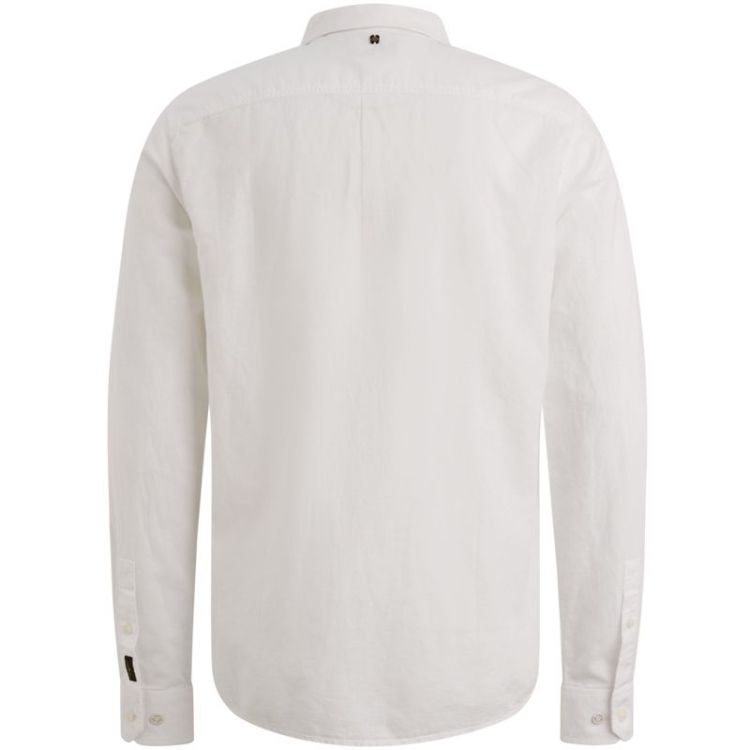 Hemd lm mix linnen katoen 7003 Bright Whi