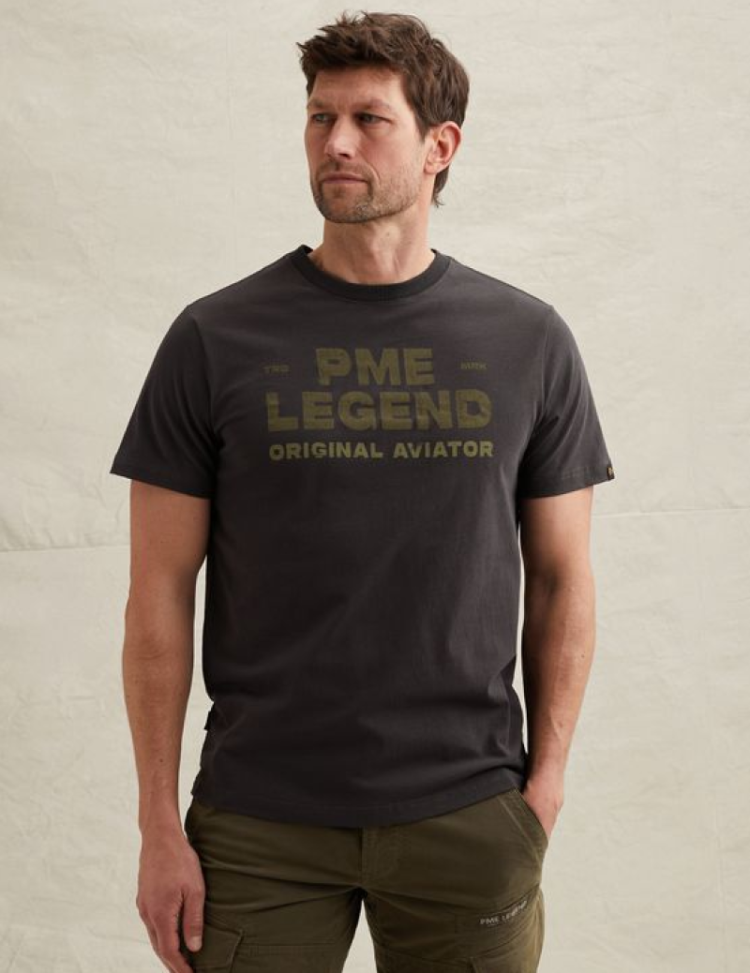 T-shirt grote letters PME LEGEND original aviator 9140 obsidian