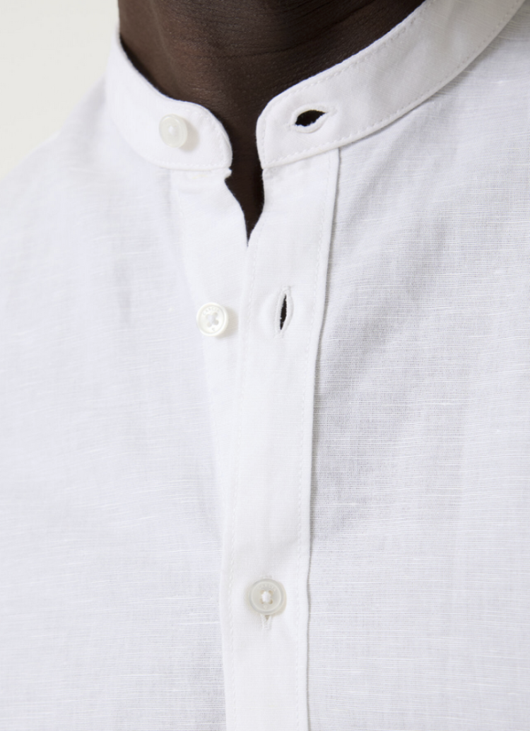 Hemd lm mao linnenmix 50 white