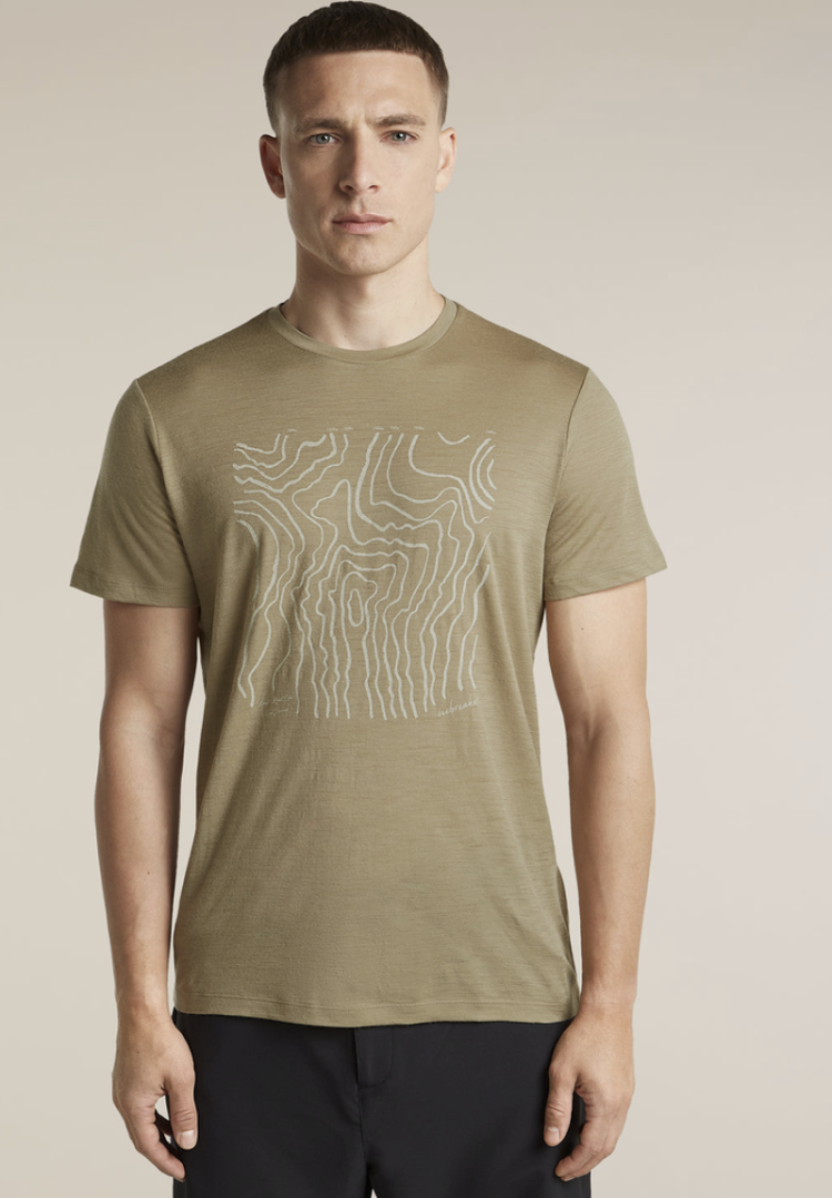 Men M 150 Tech Lite SS Tee Great Hights 0MO Cumin