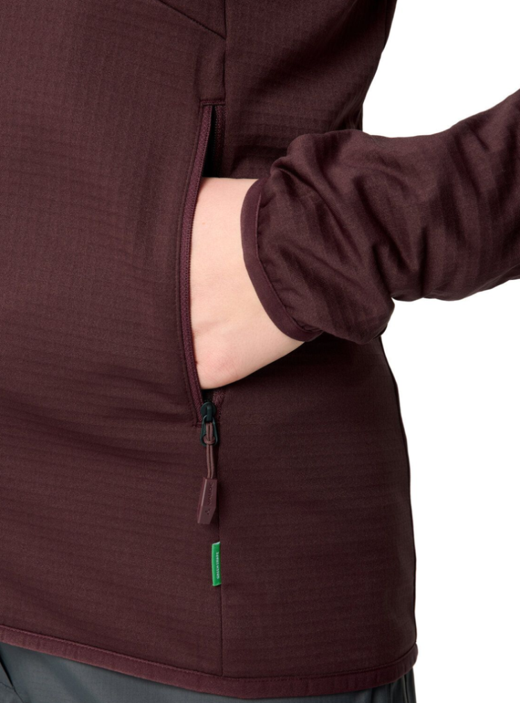 Wo Monviso Fleece FZ Jacket II 318 Dark Oak