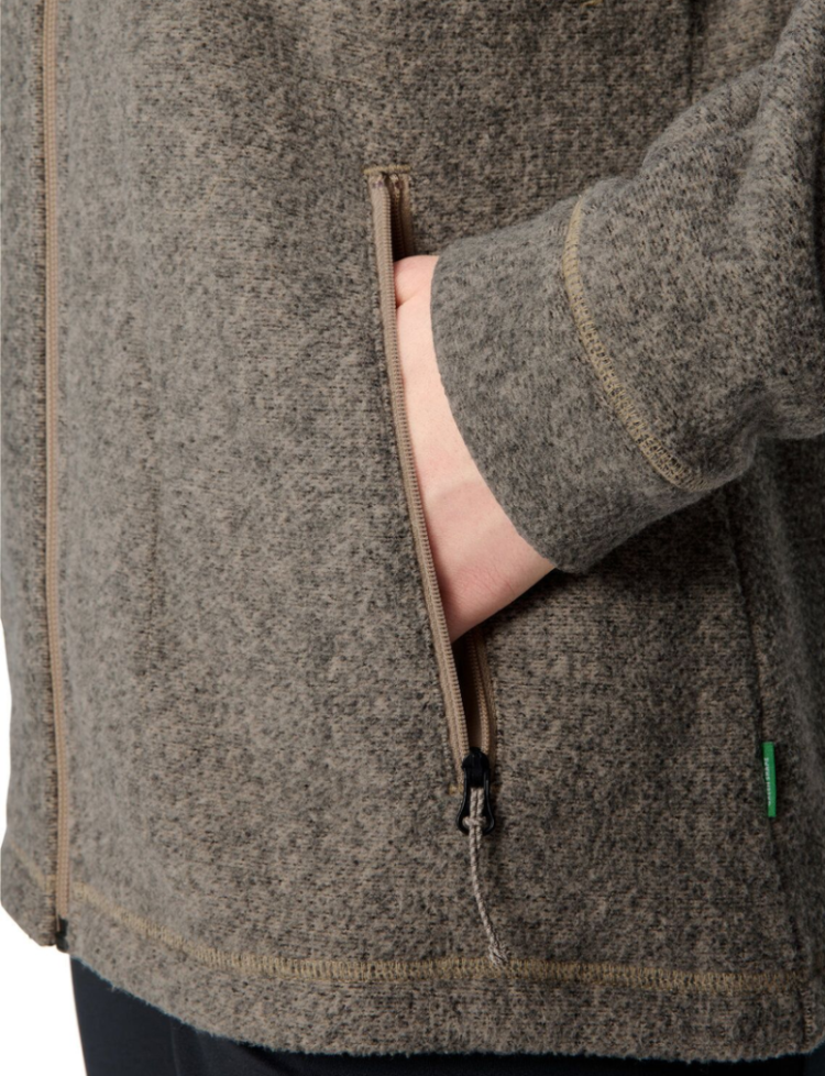 Wo Skomer Winter Fleece Jacket 781 Linen