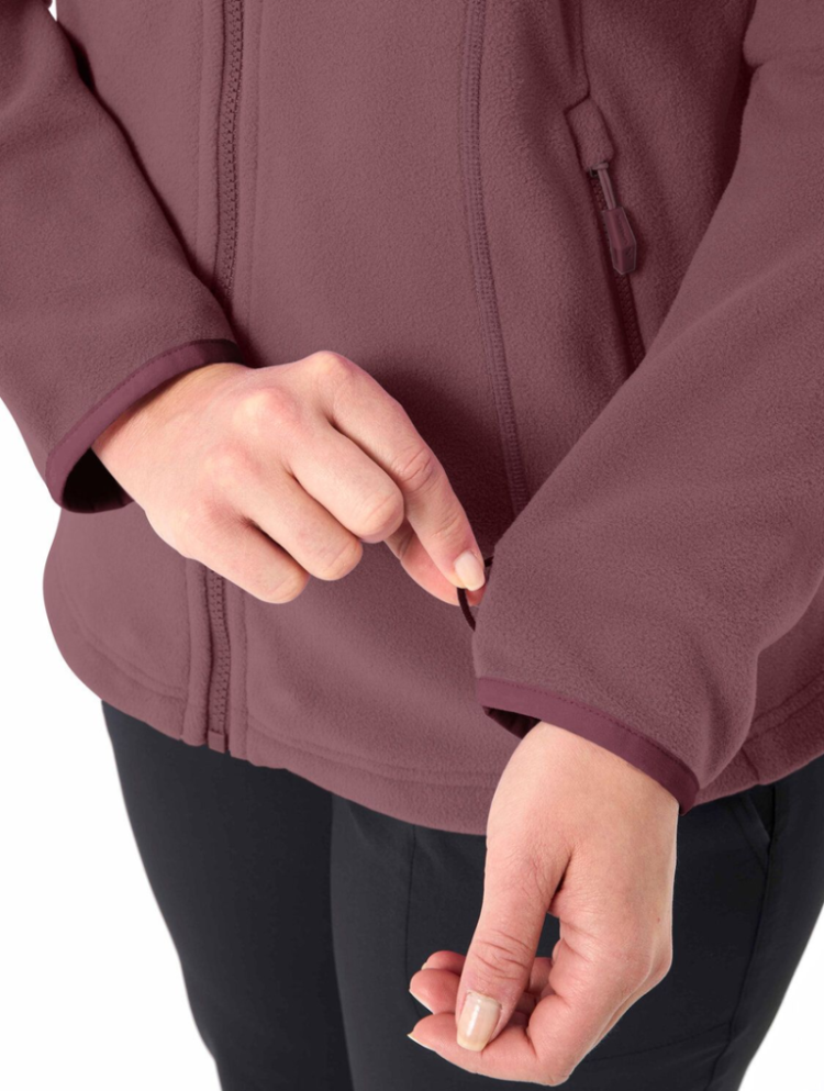 Wo Rosemoor Fleece Jacket III 348 Ruby Dusk