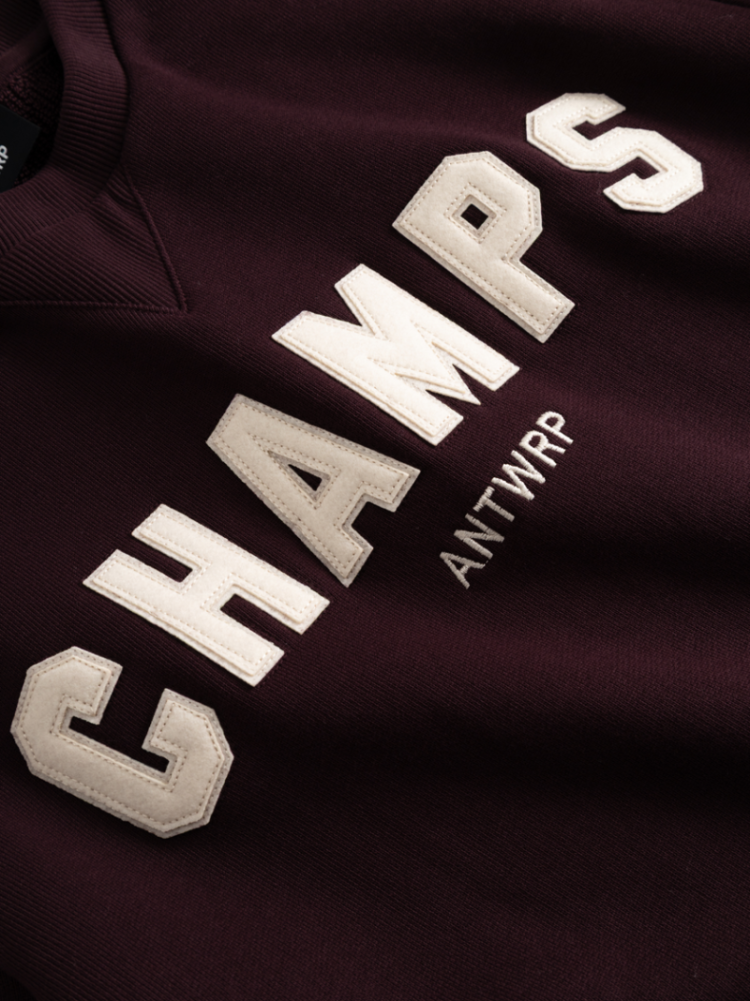 Sweater Champs 313 burgundy