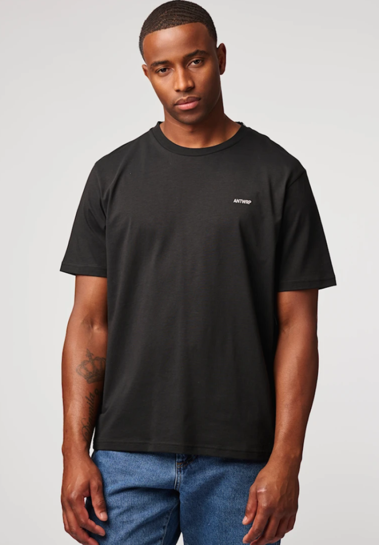 T-shirt Frequent Flyer grote backprint 210 anthracite