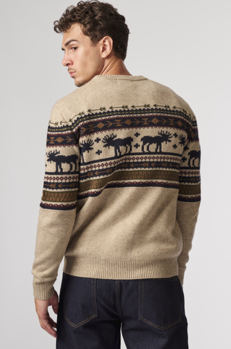Pull moose met strepen 110 clay