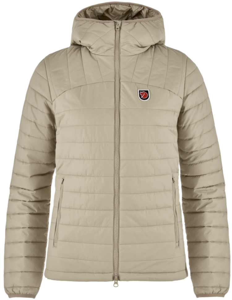 Expedition Lätt Hoodie Women 118 Fossil