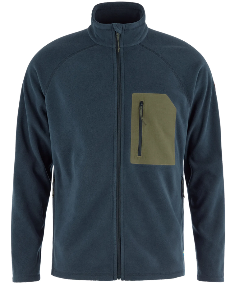 Kaipak Fleece Men 555-625 dark navy-laurel green