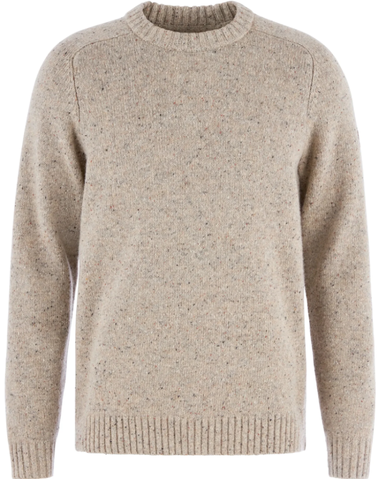 Ovik Neps Knit Sweater Men 191 Light Beige