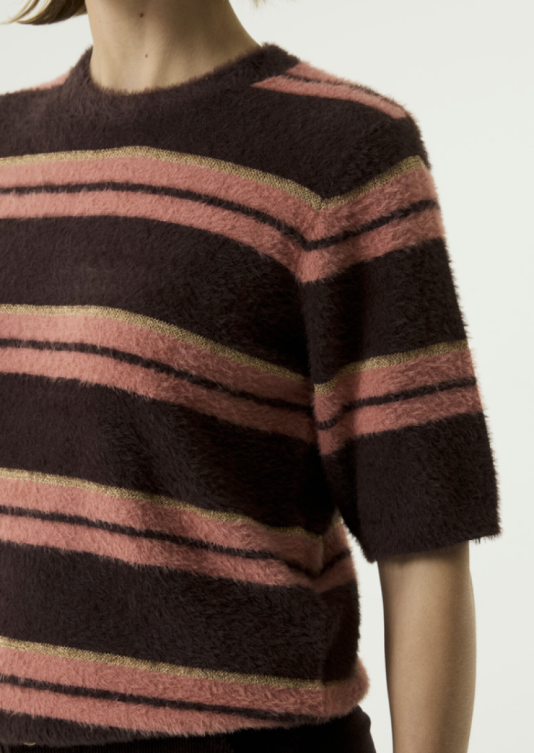 Pull km gestreept multi fluffy 4478-hazel bloom