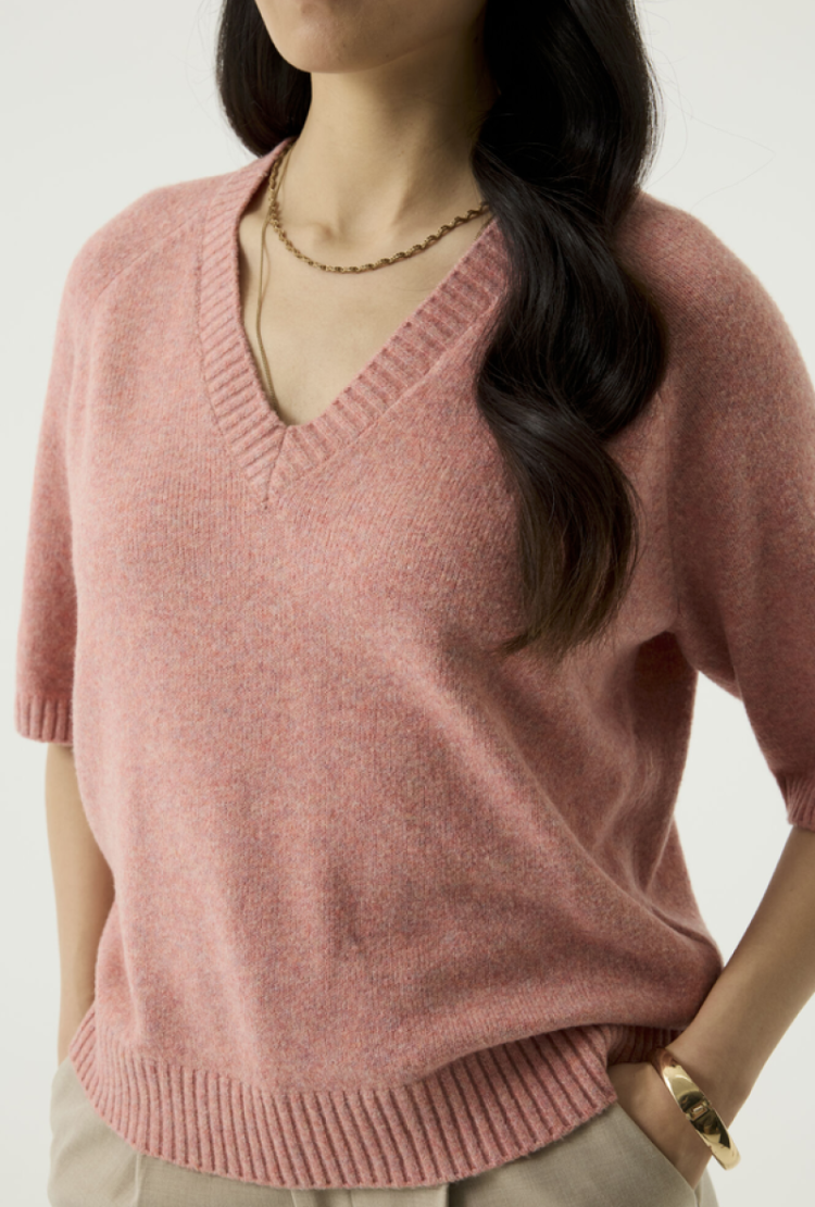 Pull km v effen 4508-coral dust