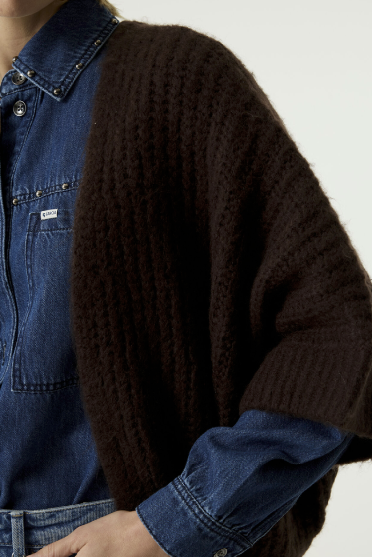 Cardigan superwijd hlm 4478-hazel bloom