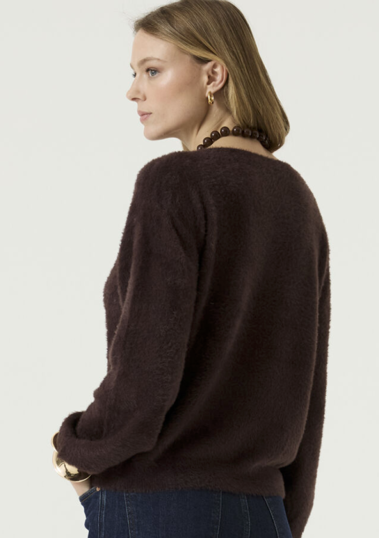 Pull fluffy boothals 4478 Hazel Bloom
