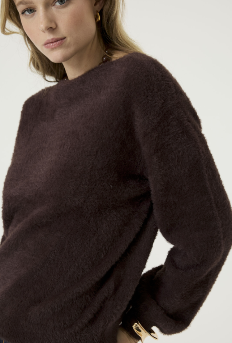 Pull fluffy boothals 4478 Hazel Bloom