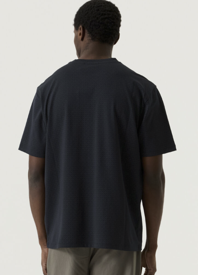 T-shirt AOP 20-dark navy
