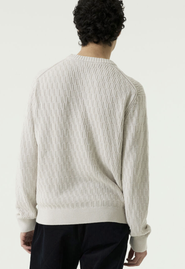 Pull grote structuur ronde hals 4115-soft buff