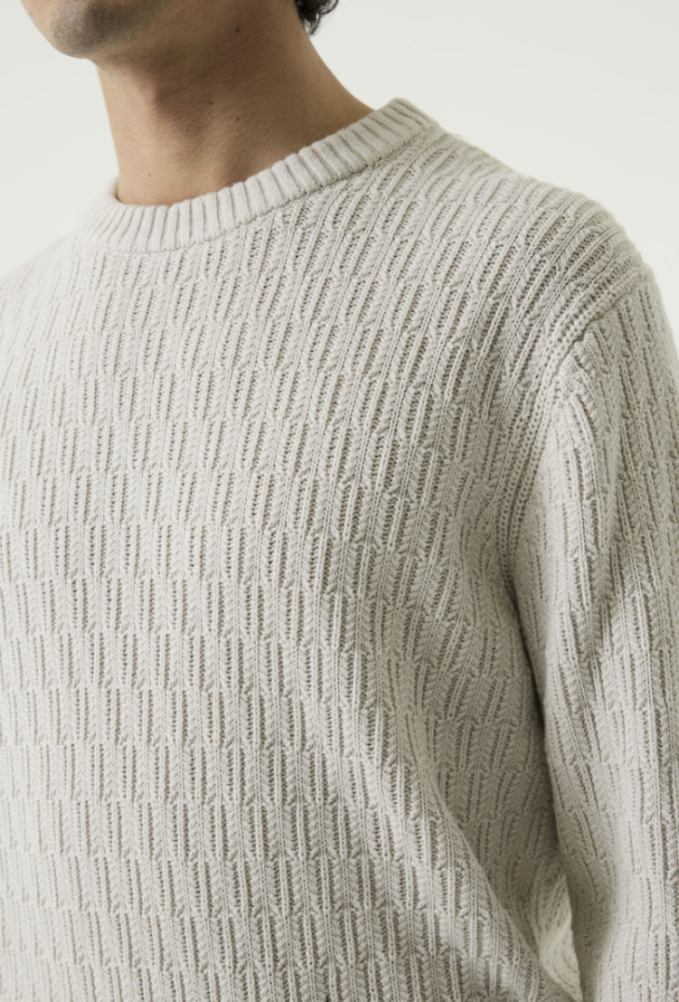 Pull grote structuur ronde hals 4115-soft buff